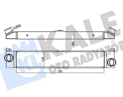 Ducato 2.3 Jtd Turbo Radyatörü 2006 Sonrası Kale