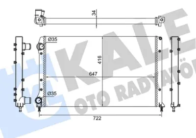 RADYATÖR FIAT DOBLO RADYATÖR