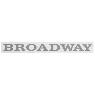 ARKA YAZI BROADWAY AÇIK GRİ R9 93 MD ÖNCESİ