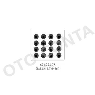 Egea Albea Doblo Palio İdea Panda Punto 1.3 16V Mtj Subap Lastiği 16 Adet 6Mm Oto Conta
