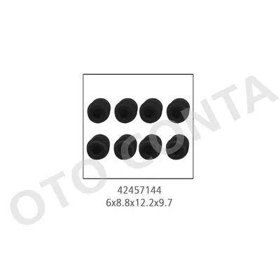 Captur Clio Kangoo Megane 2 Logan 1.5D Subap Lastiği 8 Adet 6Mm Oto Conta