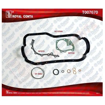 Alt Takım Conta Renault Clio 1 Express R19 R9 1.4 8V E7J E6J