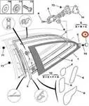 KELEBEK CAM BAGLANTI SOMUNU PARTNER II-BERLINGO II-PARTNER T