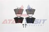 FREN BALATA ARKA PEUGEOT 407 (6D) 1.6 HDI 2004-2011  PEUGEOT 407 (6D) 1.8i 2004-2011  PEUGEOT 407 (6D) 2.0i 2004-2011  PEUGEOT 407 (6D) 2.0 HDI 2004-2011