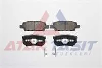 FREN BALATA ARKA MITSUBISHI LANCER VII 1.3 2003-2007/ LANCER 2.0 2007- / OUTLANDER I  2.0 2001-2006/ OUTLANDER II 2.0 DI-D 2006-2012/ JEEP COMPASS 2.0 CRD 2006-/ PEUGEOT 4007 2.2 HDI 2007-