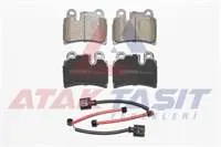 FREN BALATA ARKA VW TOUAREG (7LA,7L6,7L7) 3.0 V6 TDI 2002-2010  TOUAREG 3.2i V6 2002-2010  TOUAREG 5.0 V10 TDI 2002-2010