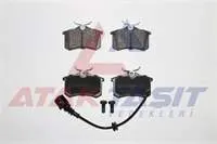 FREN BALATA ARKA FISLI VW POLO (9N_) 1.6i 16v 2001-2012 1.4 TDI 2001-2012 1.4i 16v 2001-2012 1.9 TDI 2001-2012 A3 (8P1) 1.6 2003-2012 1.8 T 2003-2012 A1 (8X1) 1.4 TFSI 2010-