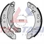 FREN PABUC BALATA ARKA LEVYELI 203,2x38mm SYMBOL II 08-12LAGUNA I 1.9 93-01TWINGO 93-07CLIO II 01-06CLIO IV 12-LOGAN 04-LOGAN MCV II 13-SANDERO II 12-PEUGEOT 1007 05-CITROEN C2 02-12C3 02-10