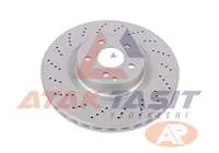FREN DISKI ON HAVALI KAPLAMALI PERFORMANS DELIKLI 5 BJN 344×32X67X64,5 MERCEDES C (C204) C 180-C 200-C 250 2011- E (W212) E 350-E 350 CDI-E 400 2011-2015  SLC (R172) 180 2016- SLK (R172) 200 250