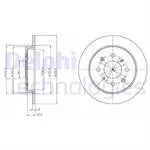 FREN DISK ARKA DUZ 239-4  HONDA  JAZZ CITY 09 - 12 