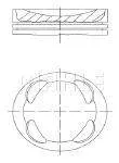 MOTOR PISTON+SEGMAN MINI COOPER (06-13)-P207-P308 07>P508-PARTNER TEPEE-BERLINGO-C3-C4-C5 10>(77.51)