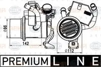 EGR SOGUTUCU (265X265) PASSAT / AUDI A3 (ENo:8ME376745291)