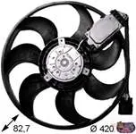 FAN MOTORU 420MM (DAVLUMBAZSIZ) Q7 TOUAREG 3.0 TDI V6 3.2 TDI V6 3.6 FSI V6 04- (ENo:8EW351043231)