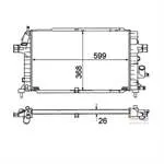 KABIN ISI ESANJORU ASTRA H 1.3 CDTI 1.7 CDTI 03-