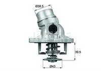 (x) TERMOSTAT BMW E39 535I 540I 95-03 E38 735IL 740IL 96-01 X5 4.4 4.6 RANGEROVER 4.4 02-12