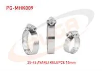 HORTUM KELEPCESI AYARLI 25-42 / 13mm