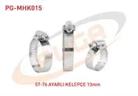 HORTUM KELEPCESI AYARLI  57-76 / 13mm