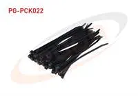 PLASTIK KELEPCE SIYAH 4,8 X 250
