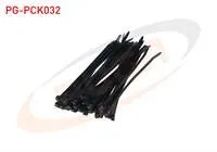 PLASTIK KELEPCE SIYAH 8×250