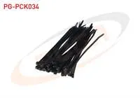 PLASTIK KELEPCE SIYAH 8×300
