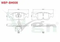 FREN BALATA ON BMW 3 SERISI (E36) 318 i 1990-1998/ (E36) 320 i 1990-1998/ 3 SERISI (E46) 316 i 1998-2005/ (E46) 318 i 1998-2005/ (E46) 320 D 1998-2005/ (E46) 325 i 1998-2005/ (E46) 330 CD 1998-2005