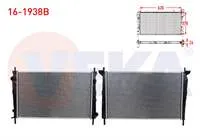 SU RADYATORU BRAZING FORD MONDEO I - II 1.6i 16v - 1.8i 16v - 2.0i 16v M-T AC+/- 1993-2000