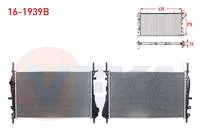 SU RADYATORU BRAZING FORD MONDEO III 2.0 TDCI - 2.0İ 16V A-T/M-T 2000-2007