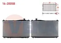 SU RADYATORU BRAZING HONDA CIVIC VII 1.4İ M-T 2000-2006