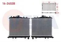 SU RADYATORU BRAZING KIA PRIDE (DA) 1.3 16V 1990-1999