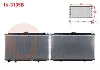 SU RADYATORU BRAZING NISSAN PRIMERA (P11) 1.6i 16v A-T 1996-2001