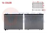 SU RADYATORU BRAZING CITROEN C4 1.6 HDI A-T/M-T - 2.0 M-T 2004-2009/ PEUGEOT 307 1.6 HDI - 2.0i M-T 2000-2007