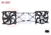FAN MOTORU (SU+KLIMA) DAVLUMBAZLI REZISTANSLI TEKLI FAN (4 FISLI) 390mm OPEL ASTRA H 1.4i (Z14XEP) 2004-2010