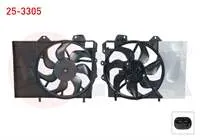 FAN MOTORU SU RADYATORU DAVLUMBAZLI TEKLI FANLI (140 WATT) CITROEN C-ELYSEE 1.6 HDI 2012-