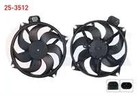 FAN MOTORU (SU+KLIMA) DAVLUMBAZLI TEKLI FAN RENAULT FLUENCE (L30) 1.5 DCI 2009-