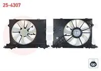 FAN MOTORU (SU+KLIMA) RADYATORU DAVLUMBAZLI TEK FAN TOYOTA COROLLA 1.4 D-4D 2012-