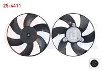 FAN MOTORU (MOTOR+PERVANE) KLIMA RADYATORU VOLKSWAGEN POLO CLASSIC (6KV2) 1.4 CAP 290mm 1995-2001