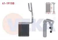 KALORIFER RADYATORU BRAZING FORD FOCUS II 1.6 TDCI - 1.6i - 1.6 TI-VCT - 1.8 TDCI 04-11/ C-MAX I 1.6