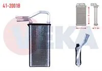KALORIFER RADYATORU BRAZING HONDA CR-V I 2.0i 16v 1995-2002