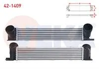 TURBO RADYATORU (INTERCOOLER) BMW 1 SERISI (E81) 118 D - 120 D 2004-2012/ 3 SERISI (E90) 318 D - 320 D - 320 D XDRİVE 2005-2011/ X1 (E84) 2.0 D 2011-