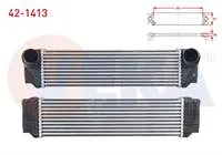 TURBO RADYATORU (INTERCOOLER) BMW 5 SERISI (F10) 520 D - 525 D - 530 D - 535 İ 2010-/ 7 SERISI 730 D - 740 İ 2009-