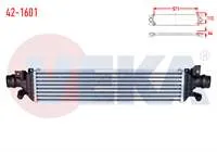 TURBO RADYATORU (INTERCOOLER) CHEVROLET AVEO (T300) 1.3 D 2011-2014