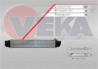 TURBO RADYATORU (INTERCOOLER) FIAT FIORINO (225) 1.3 MJT 2007-