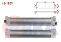 TURBO RADYATORU (INTERCOOLER) KALIN TIP FIAT DUCATO (250) 2.3 MJT 2006-2014
