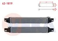 TURBO RADYATORU INTERCOOLER EURO 5 6 FIORINO 1.3 MJ BIPPER NEMO 1.3