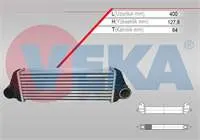 TURBO RADYATORU (INTERCOOLER) FORD TRANSIT CONNECT 1.8 TDCI 2006-2013