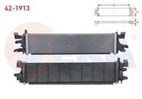 TURBO RADYATORU (INTERCOOLER) FORD C-MAX II 1.5 ECOBOOST 2010- / FOCUS III 1.5 ECOBOOST 2011-2015 / KUGA II 1.5 ECOBOOST 2013-