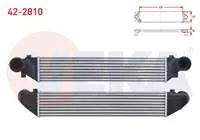 TURBO RADYATORU (INTERCOOLER) MERCEDES C SERISI (W203) C180 - C200 - C200 CDI - C220 CDI - C230 - C270 CDI 2000-2006/ CLK (C209) 200 - 270 CDI 2002-2009/ SLK (R171) 200 2004-2011
