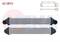 TURBO RADYATORU (INTERCOOLER) MERCEDES A SERISI (W169) A 160 - A 160 CDI - A 180 - A 180 CDI 2004-2012/ B SERISI (W245) B 160 - B 180 - B 180 CDI - B 200 2005-2011