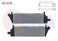 TURBO RADYATORU (INTERCOOLER) NISSAN MICRA (K12) 1.5 DCI 2003-2010