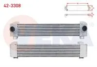 TURBO RADYATORU (INTERCOOLER) PEUGEOT 308 1.6 THP 2007-2013/ RCZ 1.6 THP 2010-/ CITROEN DS4 - DS5 1.6 THP 2011-